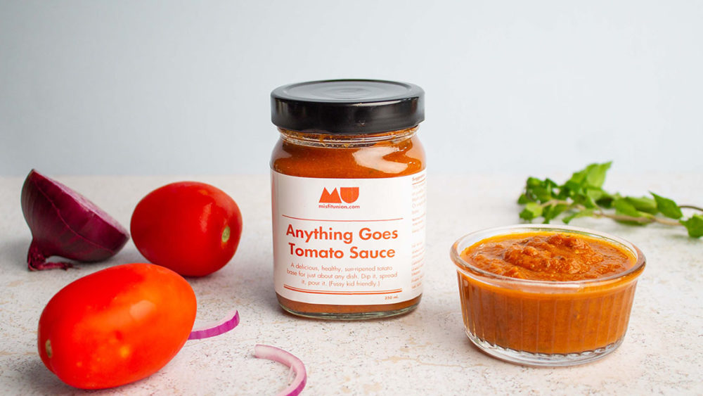 Anything goes tomato sauce